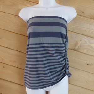 Free People Army Olive Green Tube Top Strapless Bandeau Casual Festival Stretchy